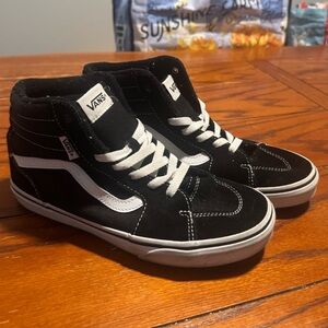Vans Classic Black and White High-Tops